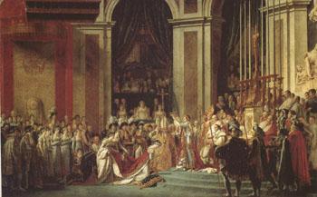 Jacques-Louis  David Consecration of the Emperor Napoleon (mk05) oil painting image